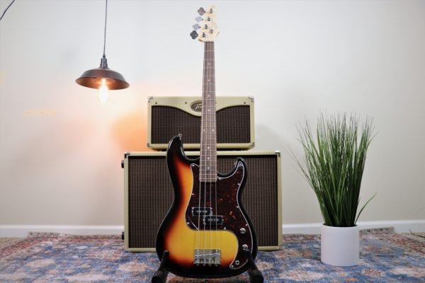 Nashville Guitar Works – 210SB – P-Bass Style – Sunburst – W/ Gig Bag - Image 2
