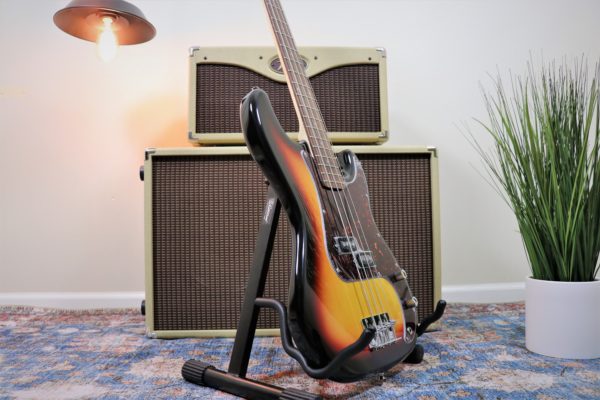 Nashville Guitar Works – 210SB – P-Bass Style – Sunburst – W/ Gig Bag - Image 4