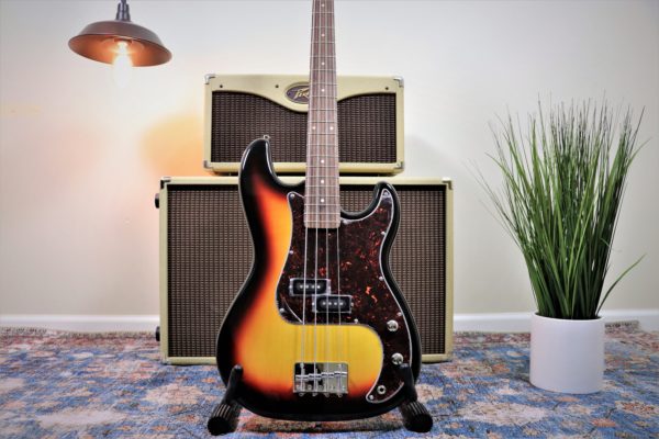 Nashville Guitar Works – 210SB – P-Bass Style – Sunburst – W/ Gig Bag