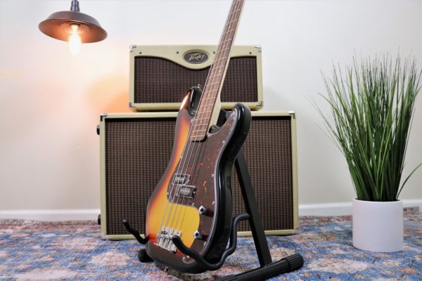 Nashville Guitar Works – 210SB – P-Bass Style – Sunburst – W/ Gig Bag - Image 5