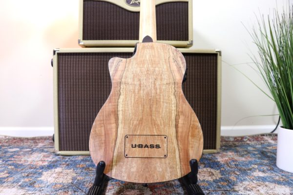 Kala - U-Bass - Spalted Maple - Acoustic-Electric - Natural - Never Owned - Image 6