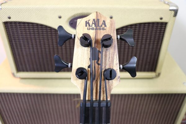 Kala - U-Bass - Spalted Maple - Acoustic-Electric - Natural - Never Owned - Image 7