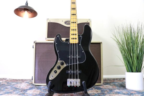 Squier - Classic Vibe '70s - Jazz Bass -Left Handed - Black - Never Owned - w/ Gig Bag Used – Mint