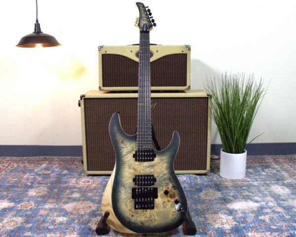 Schecter - Reaper-6 - Satin Charcoal Burst - w/Gigbag - Image 2