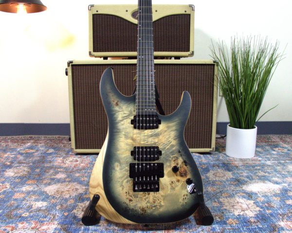 Schecter - Reaper-6 - Satin Charcoal Burst - w/Gigbag