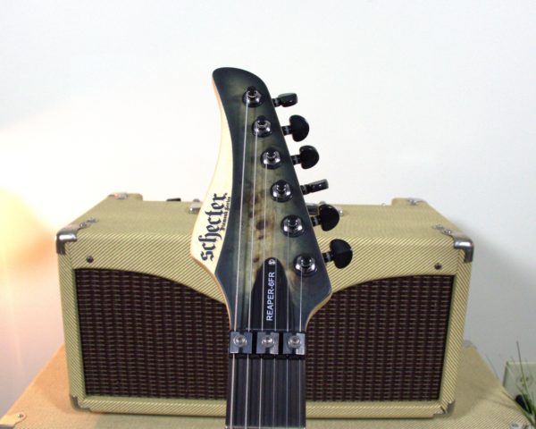 Schecter - Reaper-6 - Satin Charcoal Burst - w/Gigbag - Image 5