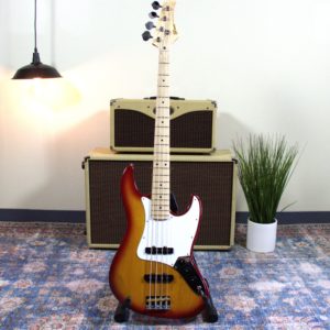 Greco - Jazz Bass - Supreme Sound Buster - Cherry Burst - w/Gigbag