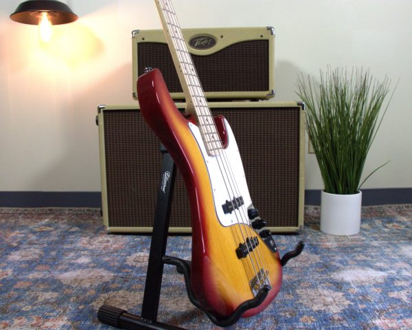 Greco - Jazz Bass - Supreme Sound Buster - Cherry Burst - w/Gigbag - Image 5