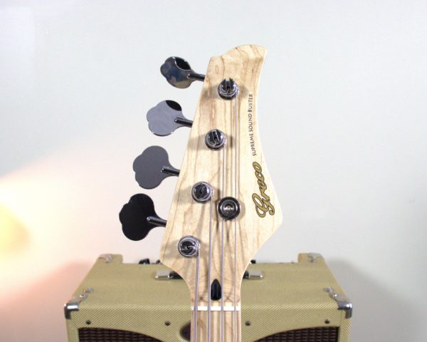 Greco - Jazz Bass - Supreme Sound Buster - Cherry Burst - w/Gigbag - Image 8