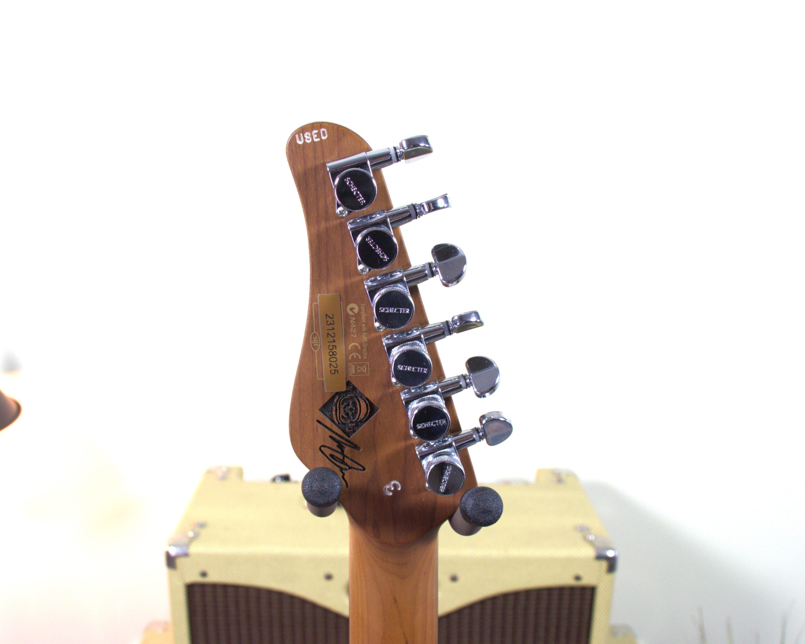 Schecter – Nick Johnston – HSS Electric Guitar- Atomic Frost