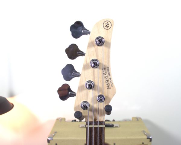 Nashville Guitars Works – 210RD - Precision Bass – Red – Brand New – w/Gigbag - Image 8